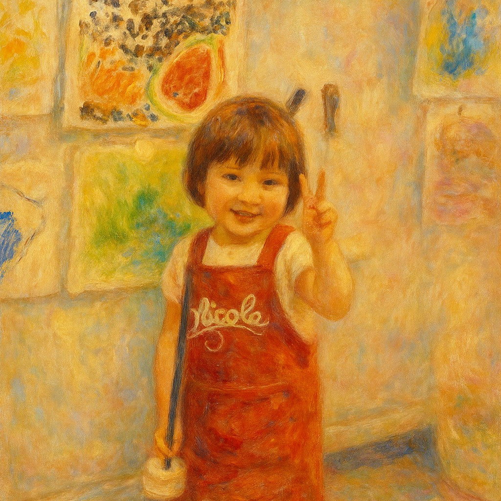 モネ風アート④